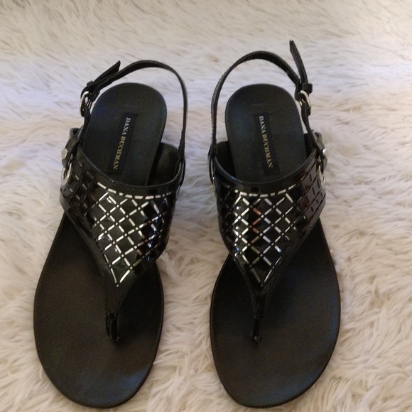 Dana Buchman Shoes - Black and Silver Dana Buchman sz 9.5 M